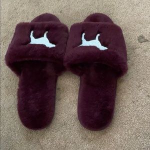 purple slippers
